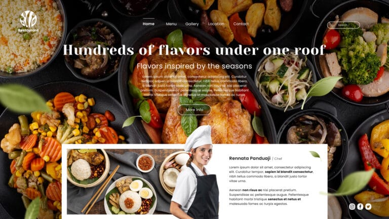 Iannello Studio, Servicios de diseño web para restaurantes